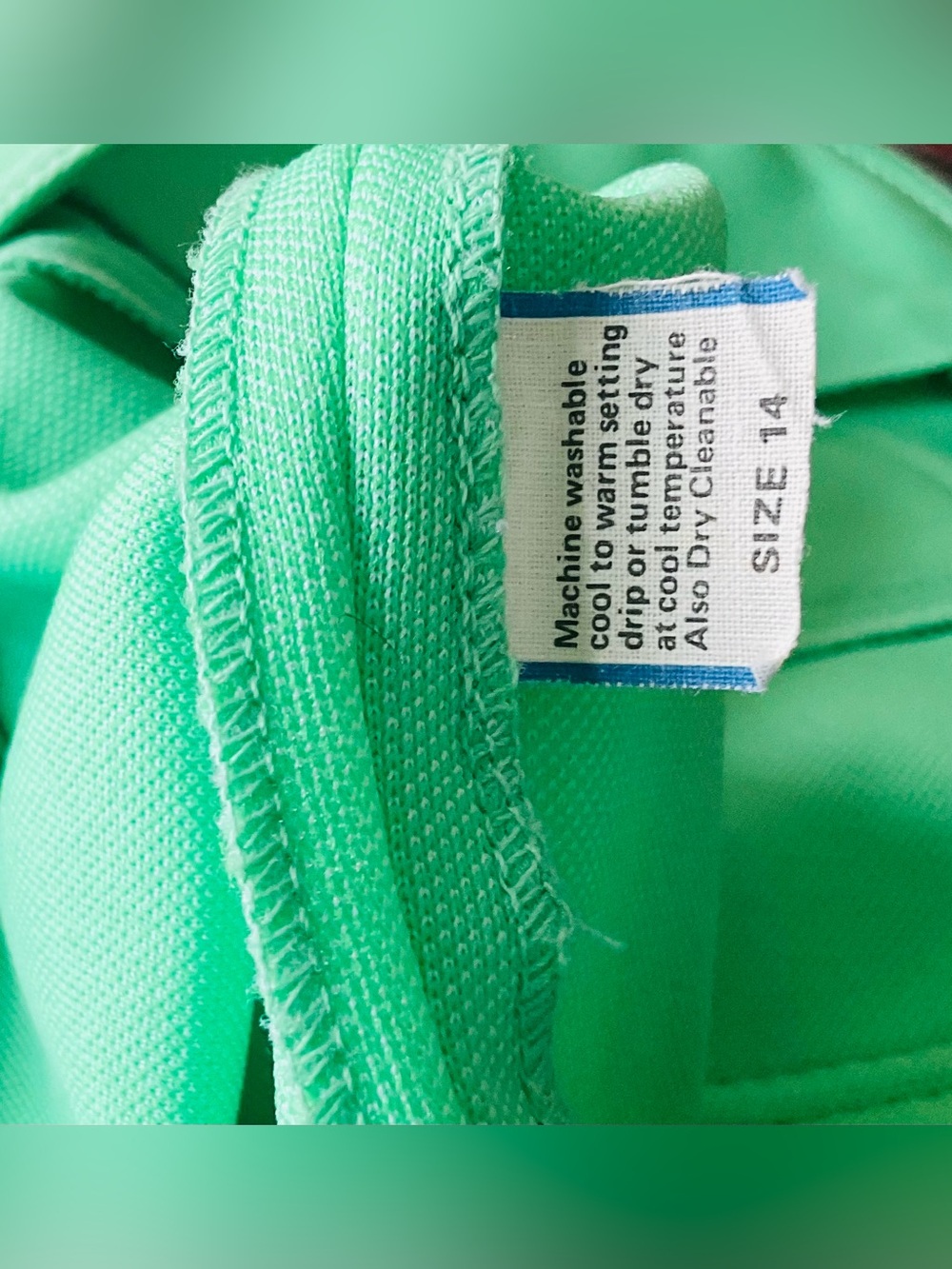 Bright Green Women's Blazer Jacket Sz 14 - Picture 8 of 11